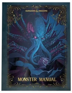 New D&D 2025 Monster Manual Alternate Cover